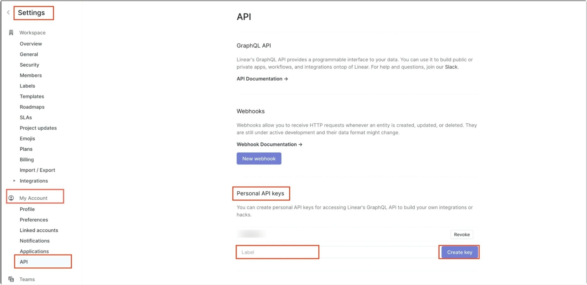 Configure_Linear_API